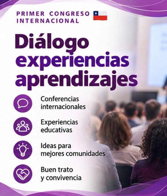Afiche: Diálogo, experiencias, aprendizajes